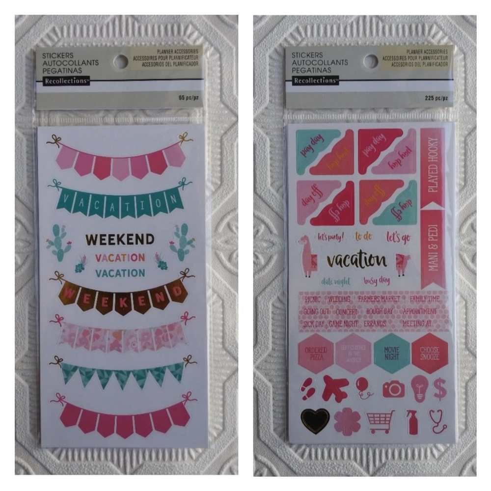 Recollections Planner Stickers 2 pk